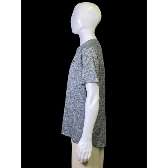 Under Armour The Tech Tee Gray Athletic Short Sleeve Shirt Men's Size XL - Picture 4 of 8